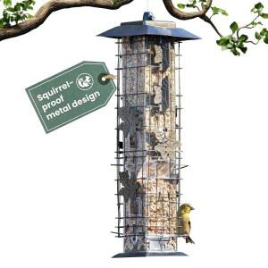 퍼키펫 336 무게 다람쥐 야외 농어가 방지 사라진 2LB 있는 활성화 1SR 모이통 모이통 다람쥐 야생