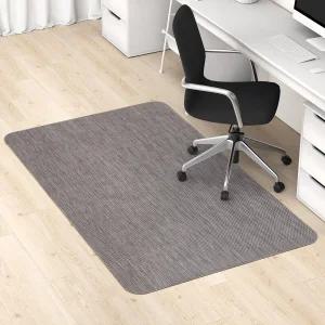 하드우드 바닥용 블본 오피스 의자 매트 및 타일 36인치 x 48인치 데스크 컴퓨터 대형 미끄럼 방지 보호기