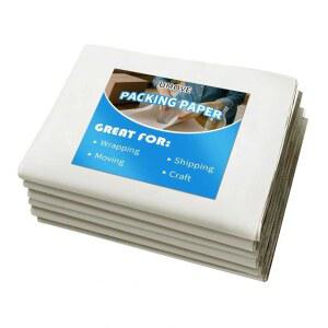 이동 용품용 대형 포장지 벌크 신문지 배송 포장재 포장용 이동지 150매 12 * 24in & 27 17in 24