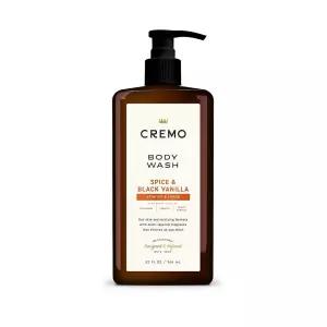 Cremo Rich-Lathering Spice  Black Vanilla 바디 워시, 남성용, 916.4ml(32온스)