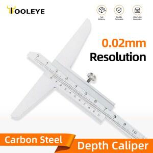 타일레벨링캡 깊이 게이지 버니어 캘리퍼스 금속 목공 도구 캘리버 측정 스틸 150 200 300mm