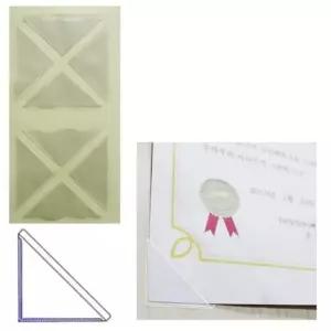 코너스틱 [ 코너형 포켓 라벨테이프 상장 표창장용 ] 상장비닐 바인더 윈디커 포스트포켓 8P 30매