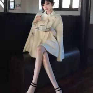 햅번스타일 모직 용 자켓 외투 정장 햅번룩