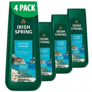 Irish Spring 남성용 바디 워시 4팩