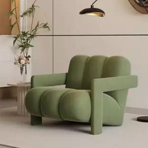 조약돌 소파 1인용 조약돌소파 패브릭 인용 거실 화이트 라운지