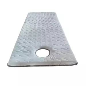 라텍스 마사지매트 접이식 안마 에스테틱 휴대용 전기 발지압 미용 폴딩