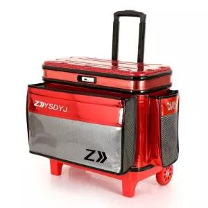 바퀴 낚시박스 테클박스 소품 가방 의자형 다기능 활어통 수납 낚시용품