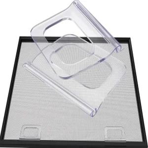 투명 창 스크린 풀 탭 - 20팩 유니버설 핏 트 핸들 내후성 내구성 플라스틱 화면을 쉽게 제거할 수