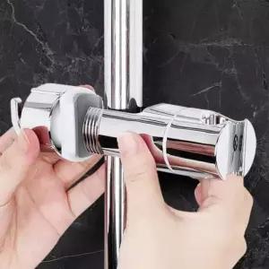 베스트TOP100 슬라이드바 후크샤워기행거 샤워거치대 고정홀더 걸이