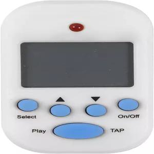 요고테우 전자 메트로놈 휴대용 LCD 디지털 비트 템포 클립온 포켓 기타 피아노 바이올린용