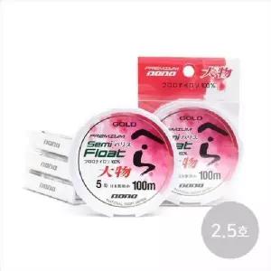 [JH4Q9O92_51DF]하리스 100m 목줄 2.5호 세미플로트 나일론 (29894058A)