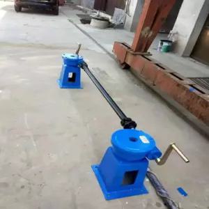 개폐기 논 2톤사이드+2m스크류로드 호이스트 수문 개량물꼬(1) 농수로 배관 급수