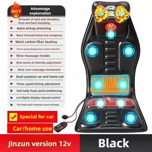 마사지 시트 쿠션 온열 기능 조절 가능한 에어백 등 의자 남녀 공용 가정 및 사무실용