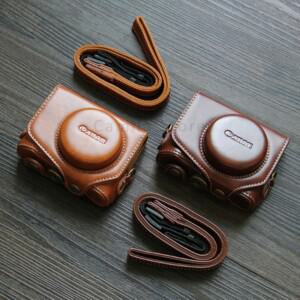 캐논 G7X2 ii 보호 슬리브 핸들  세공 카메라  가죽 소 가방 바디 케이스 케이스