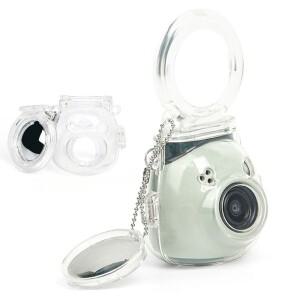 Fujifilm instax Pal 보호 케이스 투명 스마트 카메라 커버 크리스탈 안티 스크래치 사진 촬영용 셀피 미러