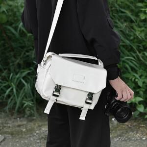 카메라 사진 가방 DSLR Len 보관 어깨 Canva Satchel 핑크 야외 여행 방수 소녀 액세서리