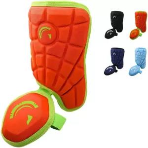 가디언 야구 레그 가드 청소년 및 성인 오른손 왼손 타자 신 타격 발목 조절 가능 경량 유연성