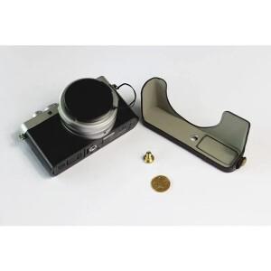 하이 퀄리티 PU 가죽 카메라 케이스 가방 라이카 호환 D-LUX7 7 D7 용 하프 바디  스트랩 배터리 개방