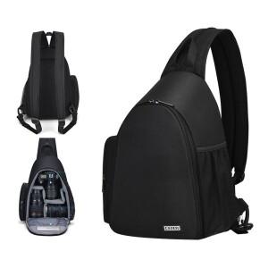 니콘 소니 호환  캐논 카메라 렌즈한 숄더 슬링 백 임팩 방지 방수 야외 여행