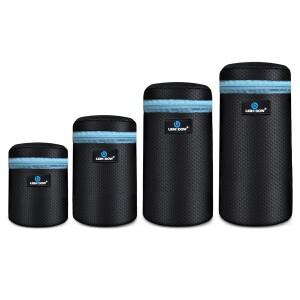 Lightdow 휴대용 4 개 3 팩 렌즈 가방 폴리 에스터 주머니 캐논 니콘 소니 호환  카메라 5mm  소프트 네오