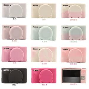 SX740 hs 디지털 카메라 케이스 실리콘 커버 Canon g7x mark ii G7X2 소프트 보호대 백