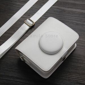 후지 후지필름 인스탁스 미니 EVO 카메라 가방 가죽 케이스 쉘 케이스 커버 외장 야외 파우치 액세서리