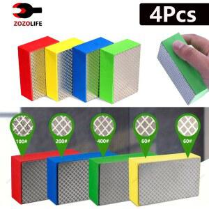 타일연마패드 새로운 다이아몬드 핸드 폴리싱 패드 유리 타일 그라인딩 블록 스톤 대리석 세라믹 샌딩 디스크 폴리 도구