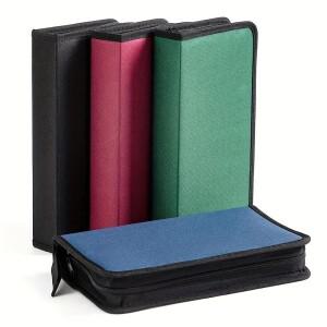 천 CD 케이스 디스크 80개 보관 가능 자동차 가정  여행용 정리