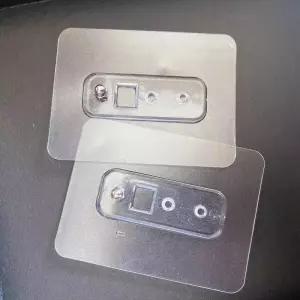 2pcs 욕실 선반 나사 스티커 4x10mm 네일 프리 강력하고 비 마킹 확고하고 자체 접착 대형 랙