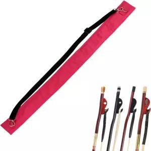 현악기용 핑클리케어 보우 슬리브 바이올린/비올라/첼로/프렌치 베이스 프로텍션 더스트 커버 4/4 풀사이즈