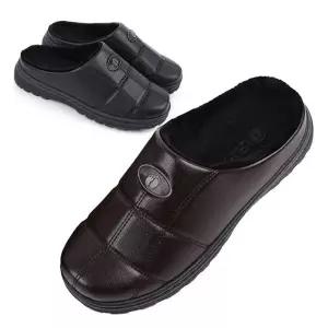 행텐 HT-358 남성용 기모안감 패딩 슬리퍼 겨울 털 222177