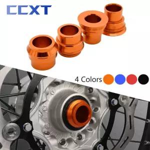 오토바이 CNC 전방 후방 휠 액슬 허브 스페이서 KTM EXC EXCF EXCW XCW XCFW 125 150 200 250 300 350 400