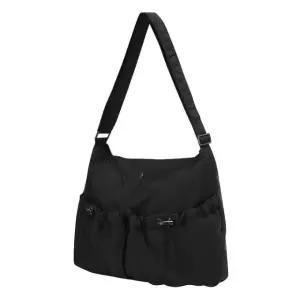 골프가방 NQC 221E1BG106_BK 여성 스트링 경량 셔링 크로스백