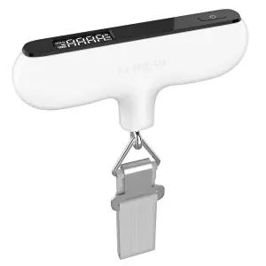 울트라 러기지 저울 여행용 110파운드 디지털 여행 가방 무게 고무 페인트 후크 배터리 포함 휴대용