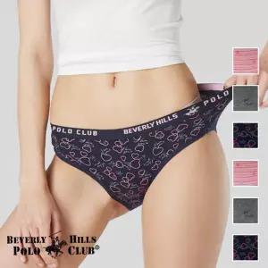 [비버리힐즈폴로클럽][3매세트x2] 비버리힐스폴로클럽 3009 여성 스판 로고밴드 위생