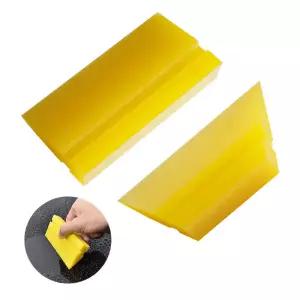 차량용 실리콘 고무 스퀴지 비닐 포장 물 와이퍼 유리 미니 블레이드 창문 착색 도구 필름 스크레이퍼 1PC