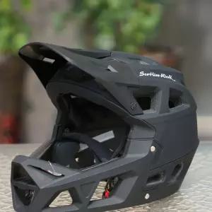 풀 페이스 산악자전거 보호 라이딩 다운힐 전면 경주용 겸용 헬멧 오프로드