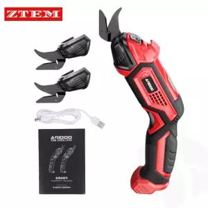 전기 가위 패브릭 가죽 카펫 PVC 및 판지 바느질 전정기 전동 공구 세트 용 무선