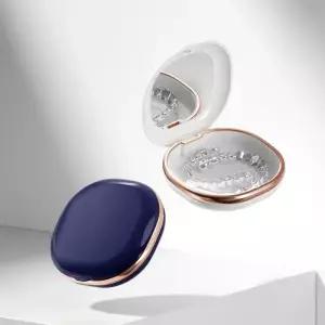 치아 교정기 케이스 치과용 리테이너 박스 자석식 얼라이너 마우스 가드 용기 여행용 틀니 1개