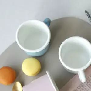 [골드스마일]법랑 머그컵 3컬러 캠핑용 커피잔 홈카페 물컵