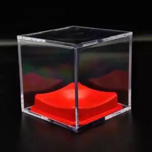 투명 아크릴 거치대 야구공 보관 케이스 싸인볼 진열 미니볼받침대