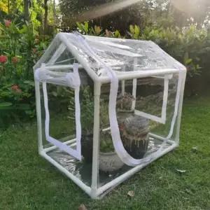 [골드스마일]베란다온실 조립식 미니온실 거실정원 홈가드닝 식물재배기