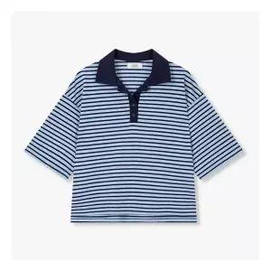 [매장정품] 스튜디오톰보이 [톰보이] 스트라이프 카라 넥 반팔 티셔츠 9176222999