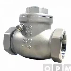 [콩심팥심]체크 스텐 역류 밸브 방지 산업용 스윙 배관용 수도용체크밸브