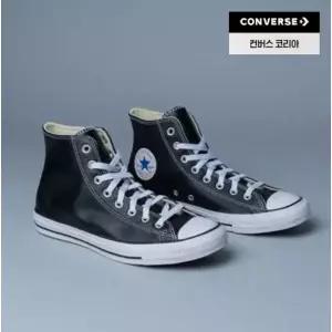 [매장정품] 컨버스 132170C 척테일러 올스타 클래식 레더 하이 블랙