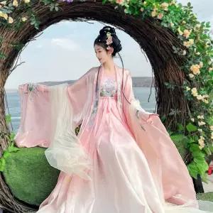 전통 옷 선녀 코스프레의상 의상 파오 드레스 여자 XL