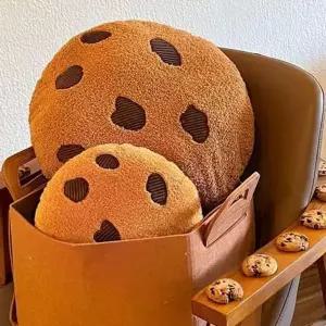 침실 부드러운 쿠션 쿠키 귀여운 집들이선물 초코칩 수면베개