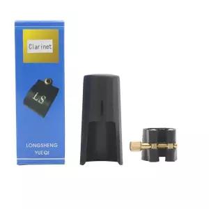 클라리넷 휘슬 캡 가죽 클립 픽업 마우스피스 악기 칼림바 마림바