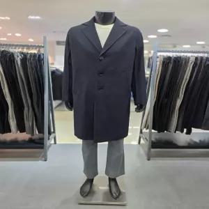 [레노마 옴므]S/S 간절기 네이비 울혼방 내추럴핏 싱글 롱코트 PAMBH05_BP_BP
