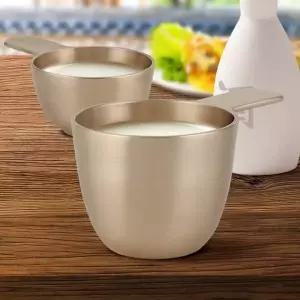 [콩심팥심]방짜유기 술잔 동동주잔 전통 주석잔 고급형